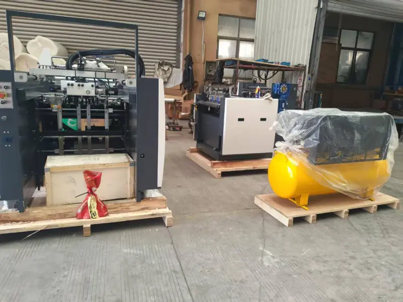 Ny Star YFMA-760 Automatic Pre-Coating lamineringsmaskine vil snart blive sendt til en kunde i Saudi-Arabien.